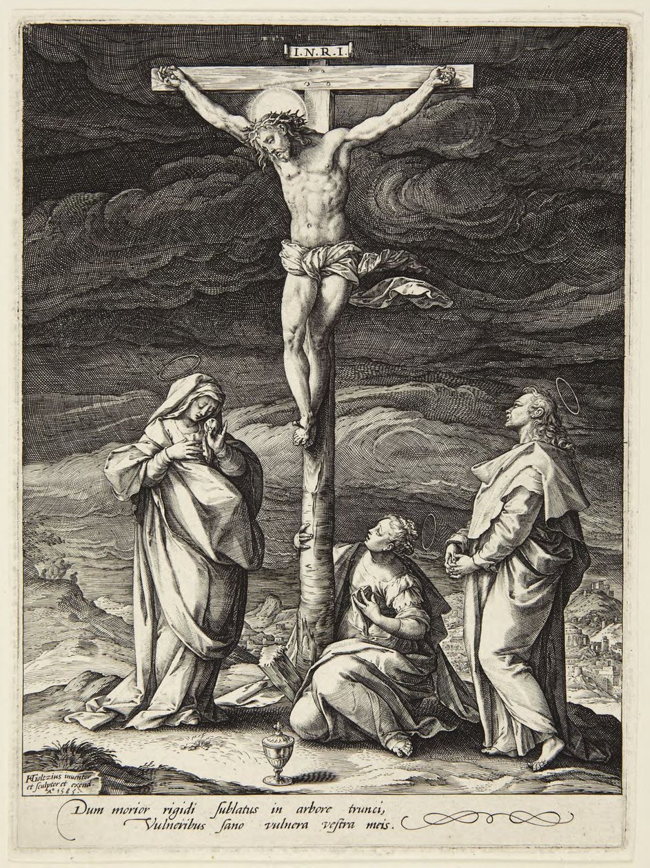 Korsfæstelse af Hendrick Goltzius