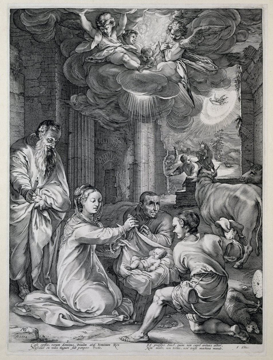 Hyrdernes tilbedelse Mary