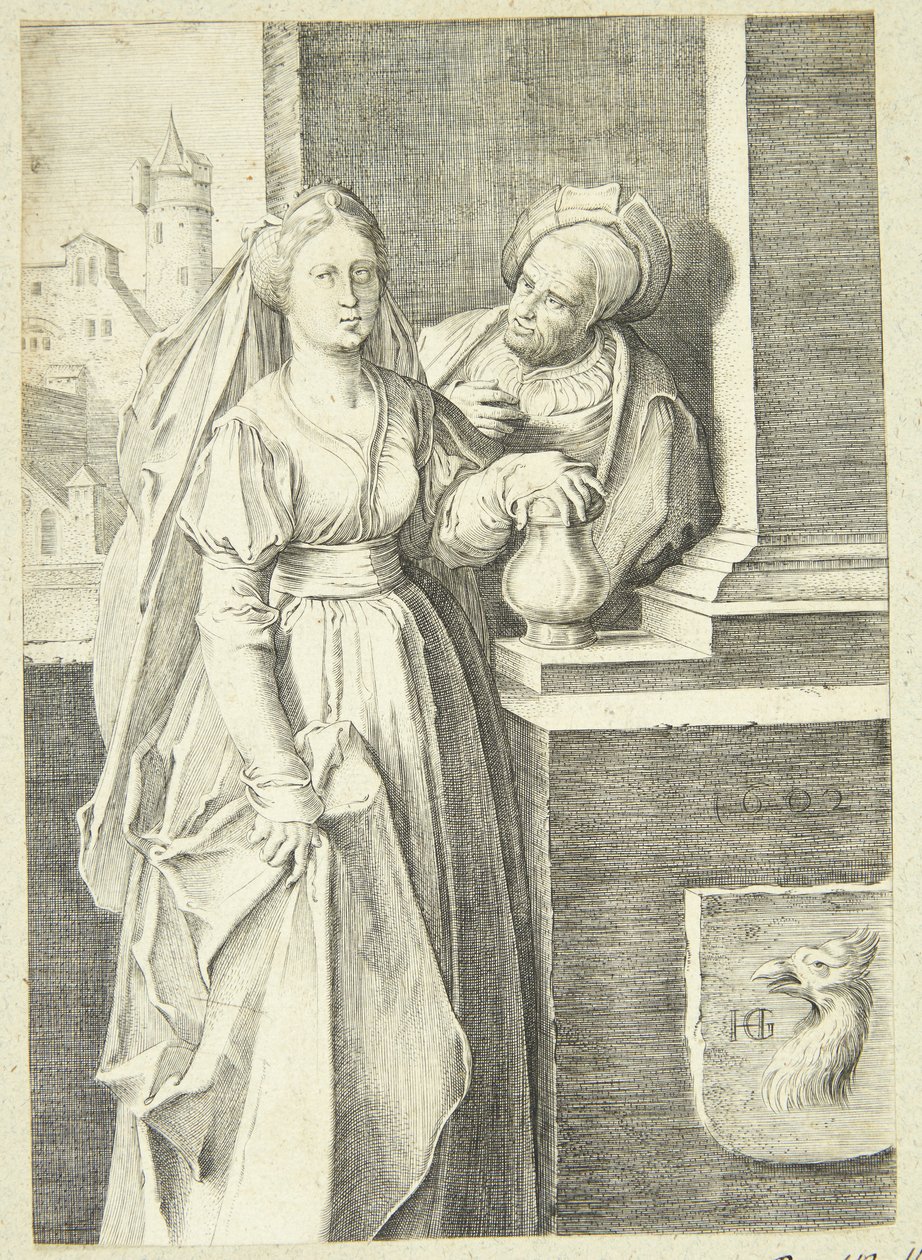 Det ulige par af Hendrick Goltzius