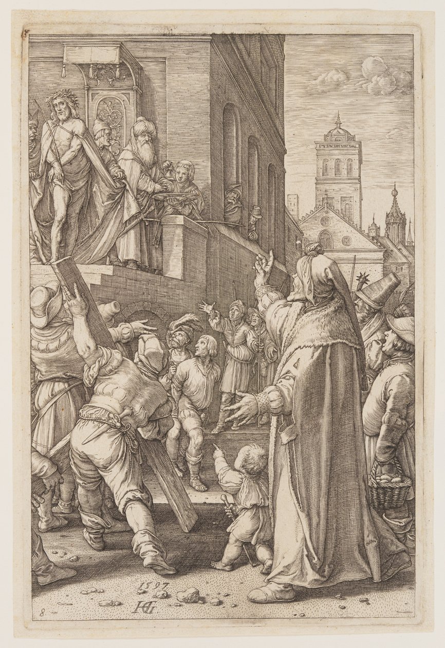 Ecce Homo, fra The Passion af Hendrick Goltzius