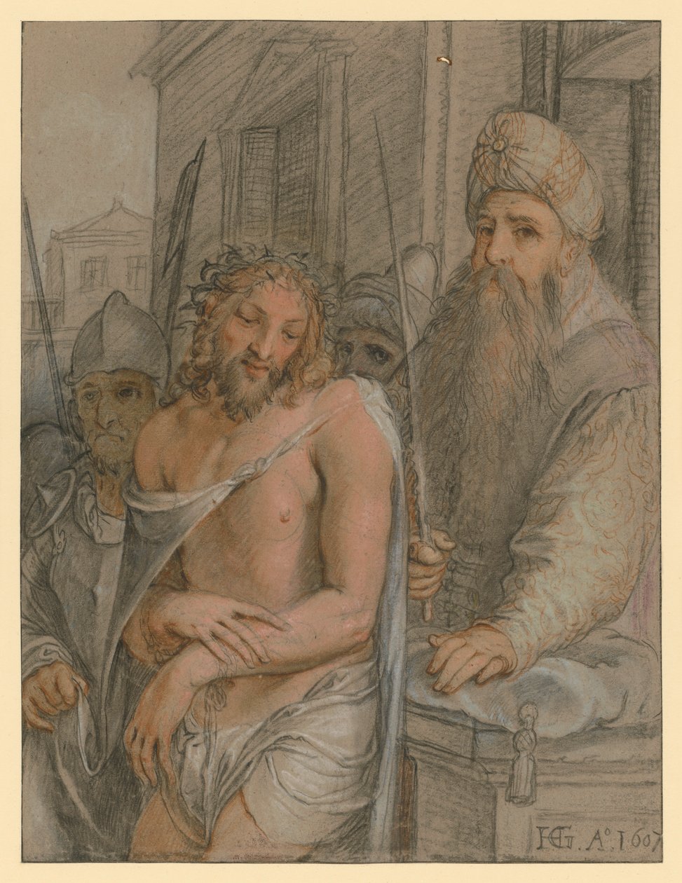 Ecce homo af Hendrick Goltzius