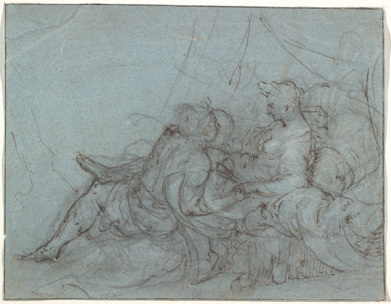 Elskende par af Hendrick Goltzius