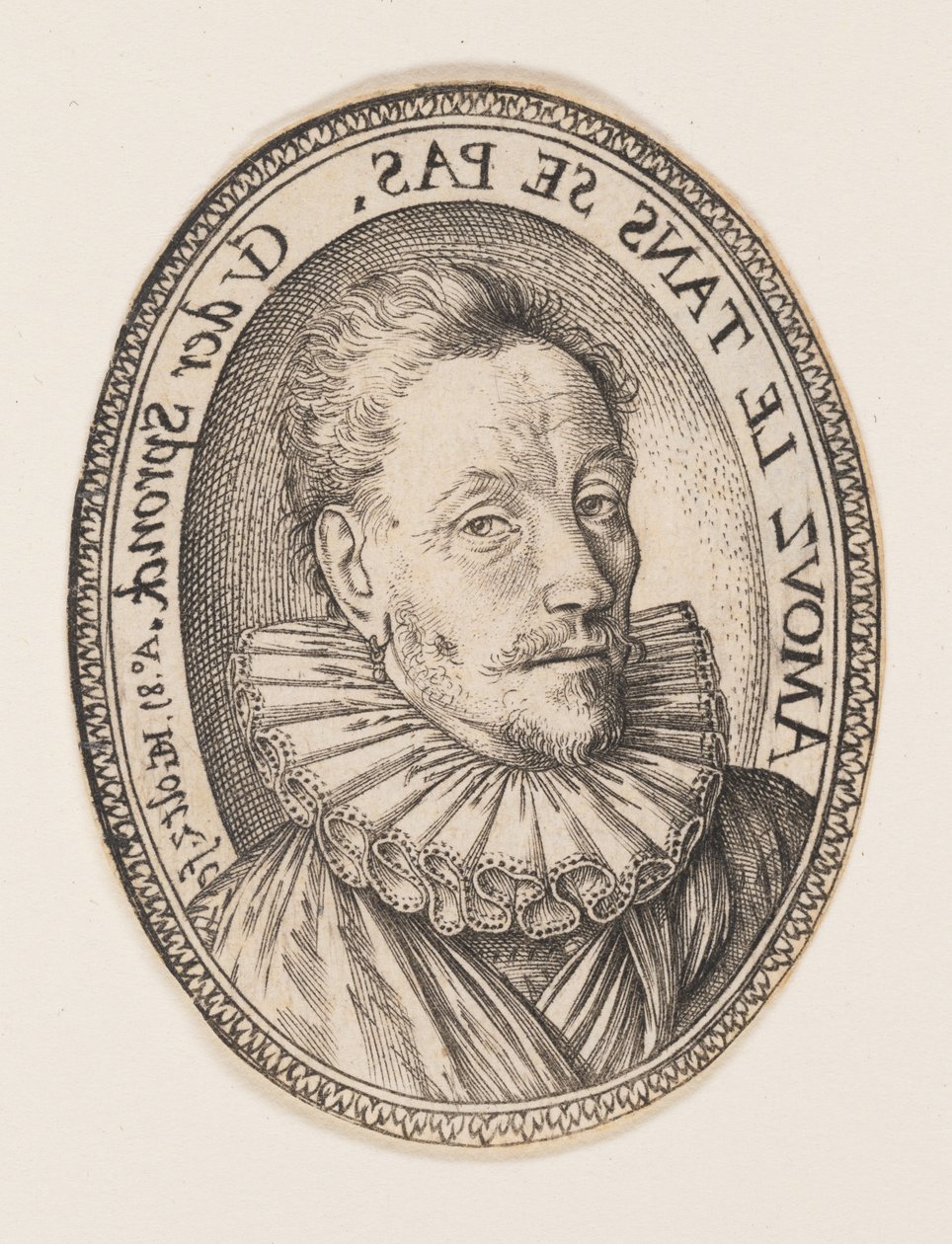 Gheraert van der Spronck af Hendrick Goltzius