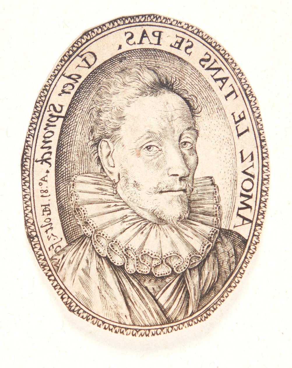 Gheraert van der Spronck af Hendrick Goltzius