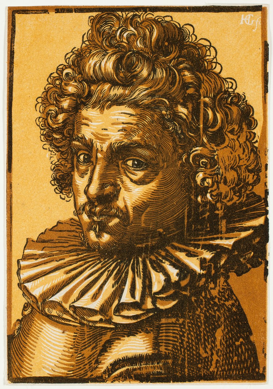 Gillis van Breen af Hendrick Goltzius
