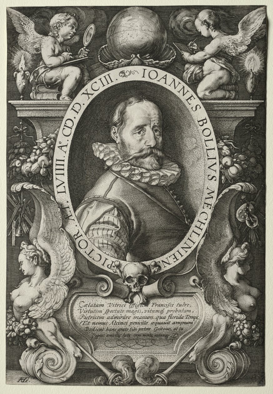 Hans Bol af Hendrick Goltzius