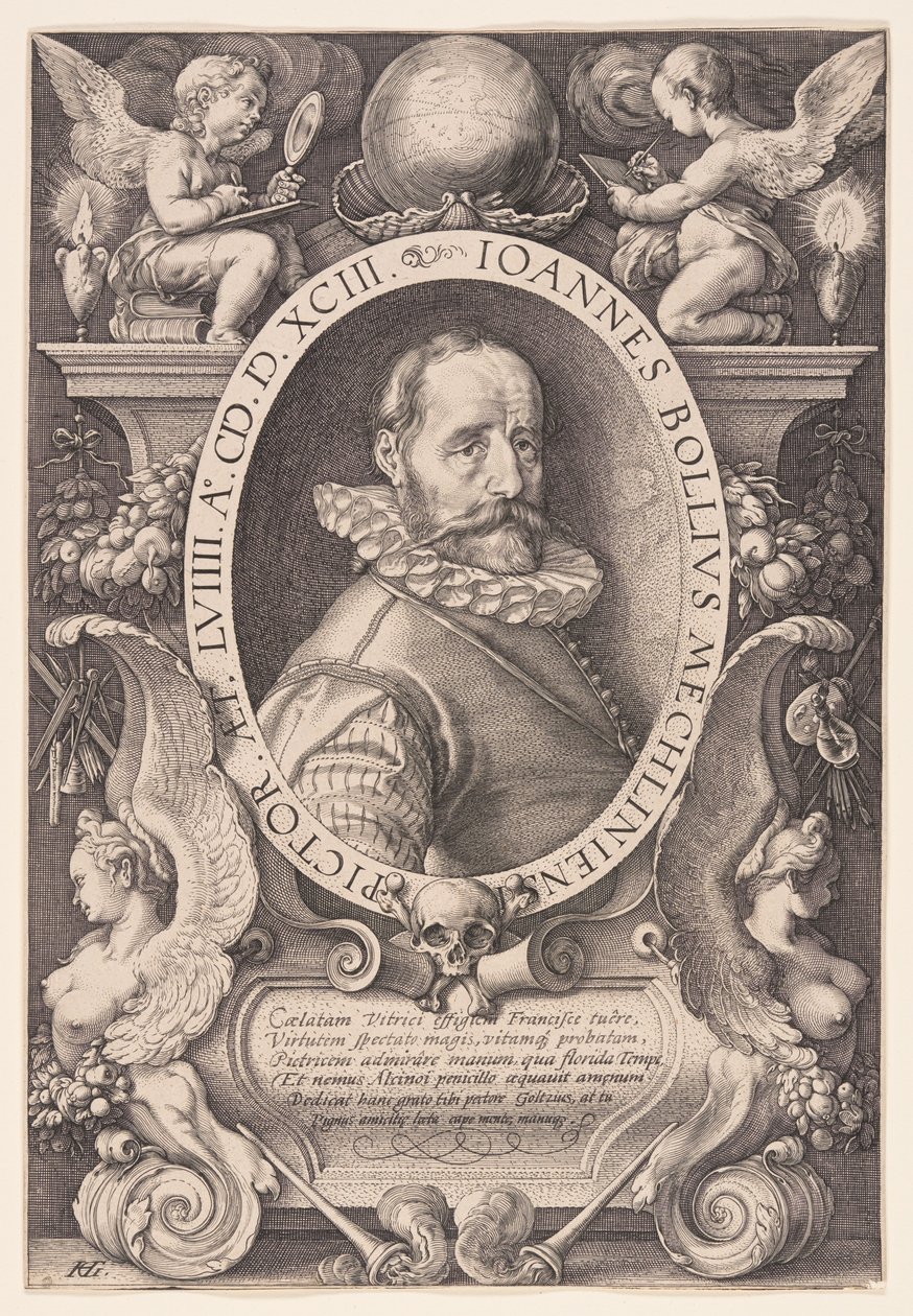 Hans Bol af Hendrick Goltzius