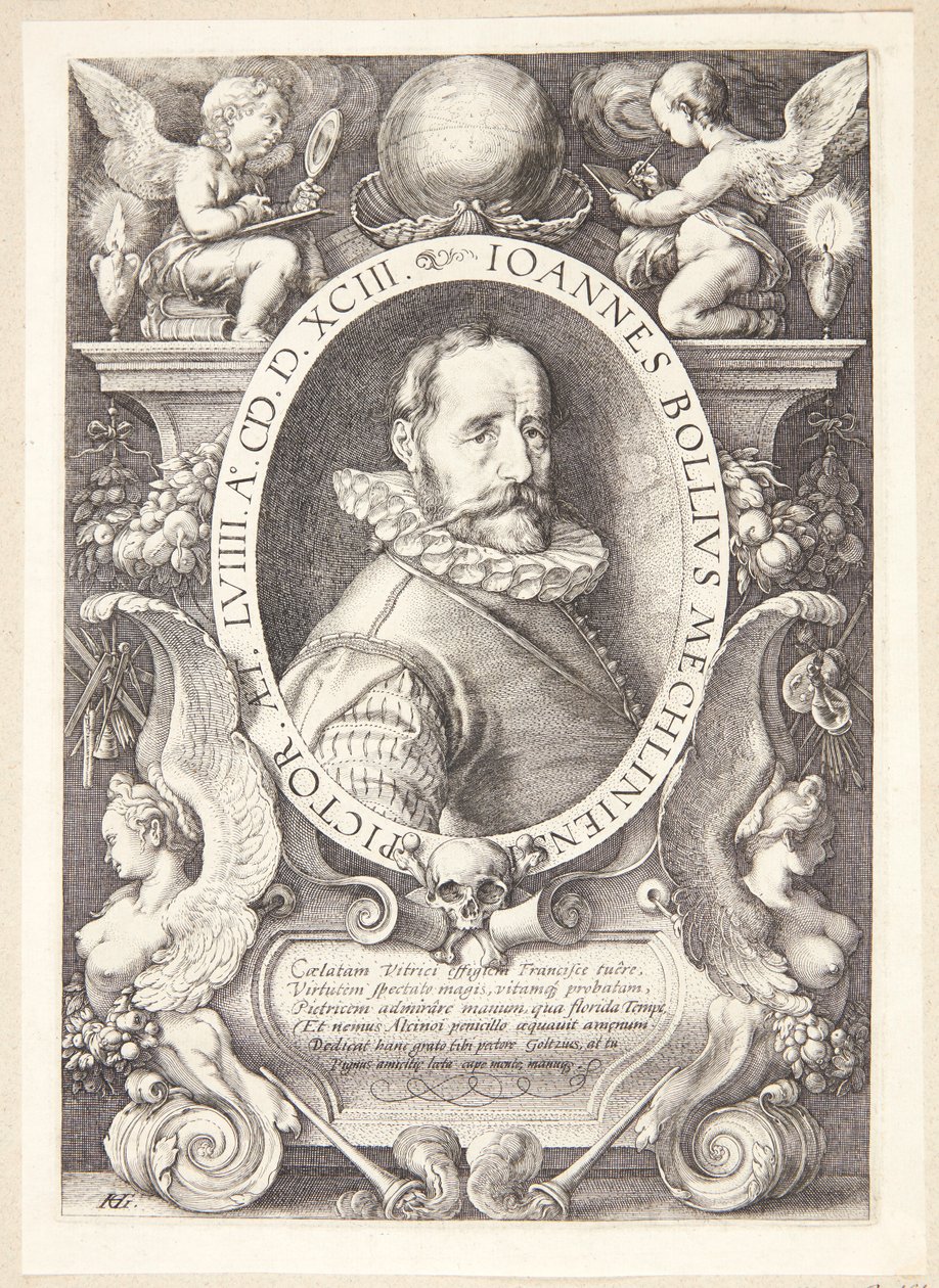 Hans Bol af Hendrick Goltzius