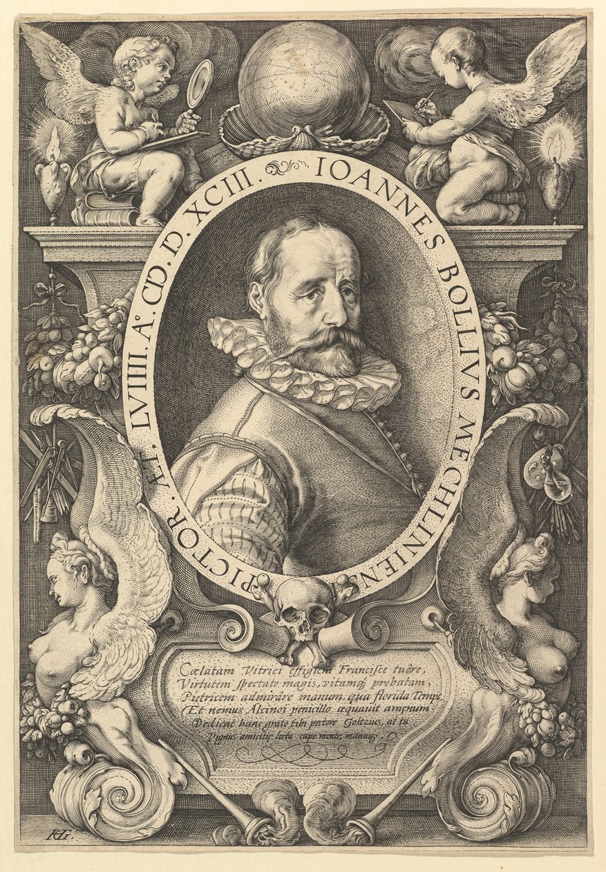 Hans Bol af Hendrick Goltzius