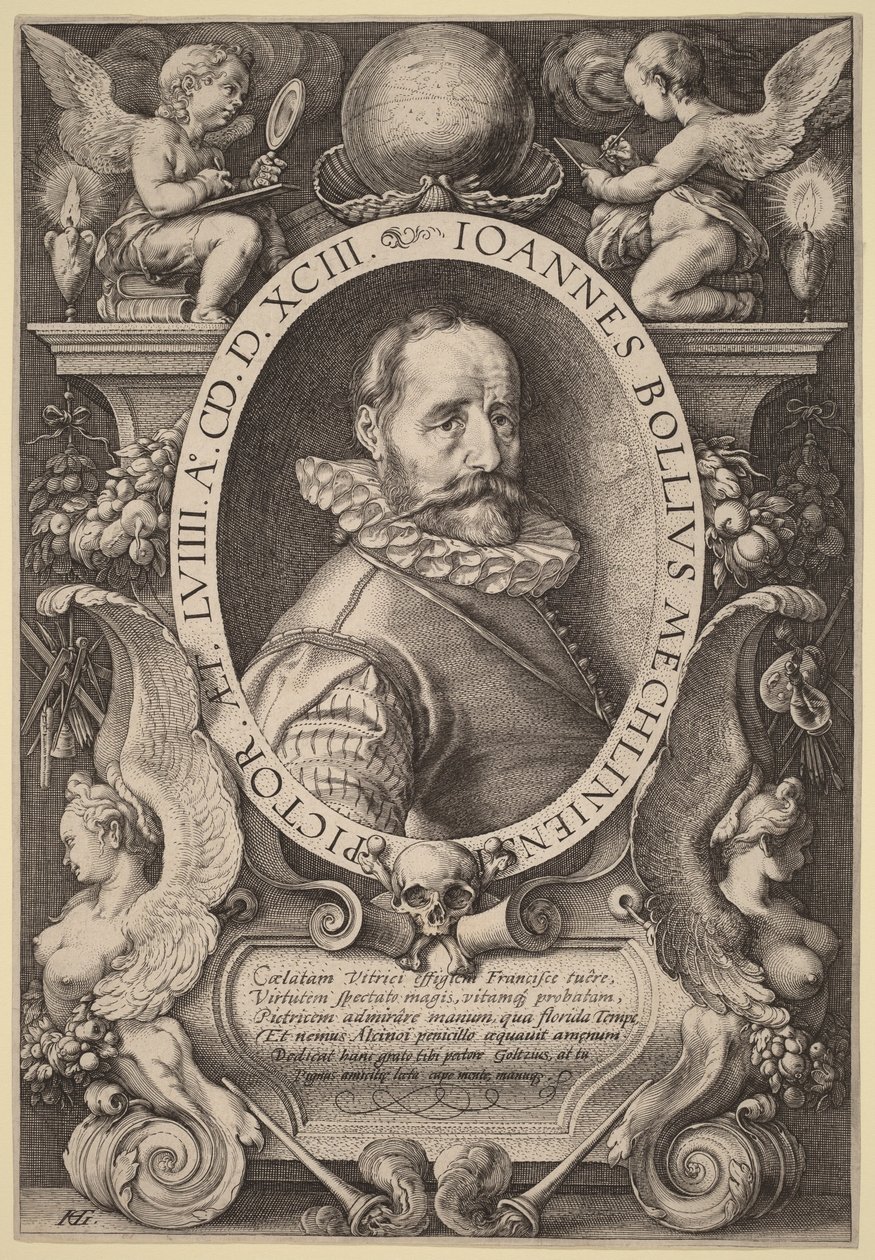 Hans Bol af Hendrick Goltzius