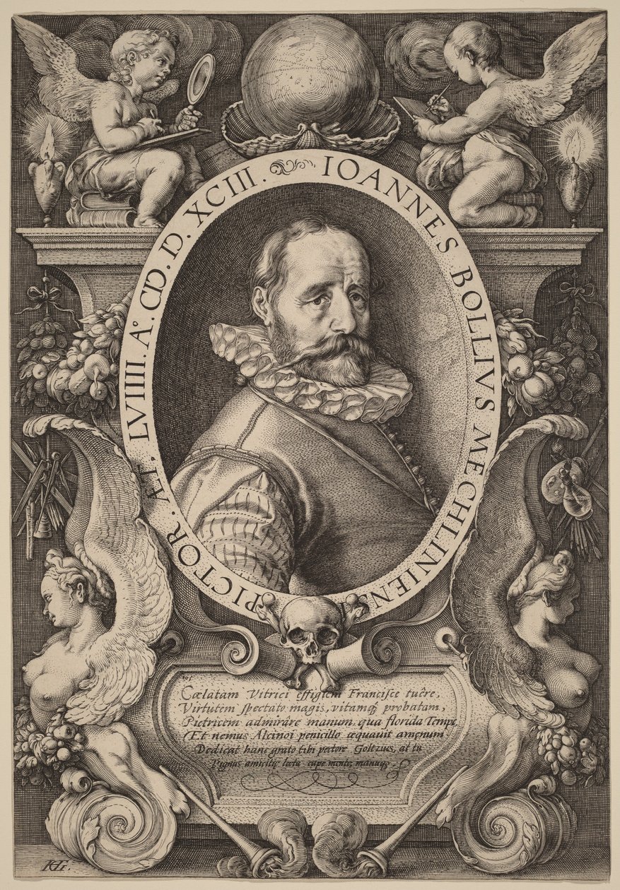Hans Bol af Hendrick Goltzius