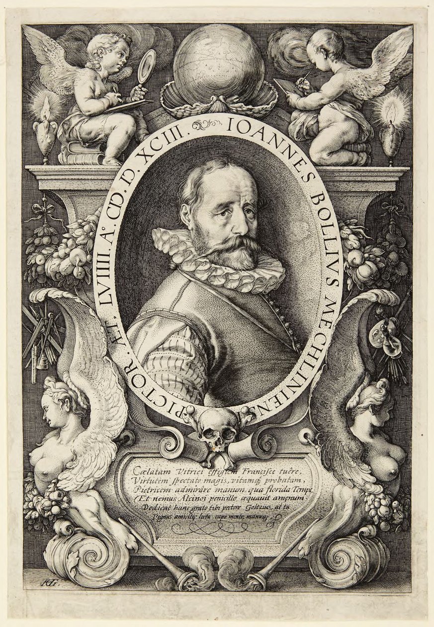 Hans Bol af Hendrick Goltzius