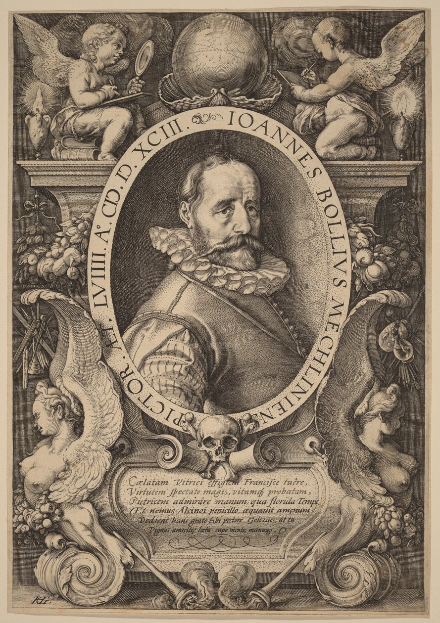 Hans Bol af Hendrick Goltzius