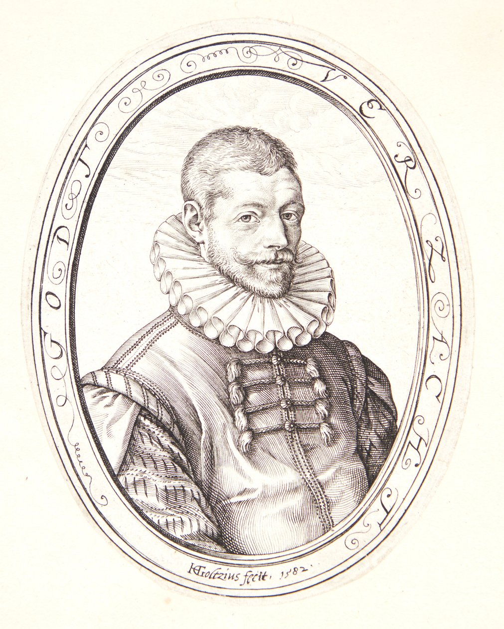 Hans Felbier af Hendrick Goltzius