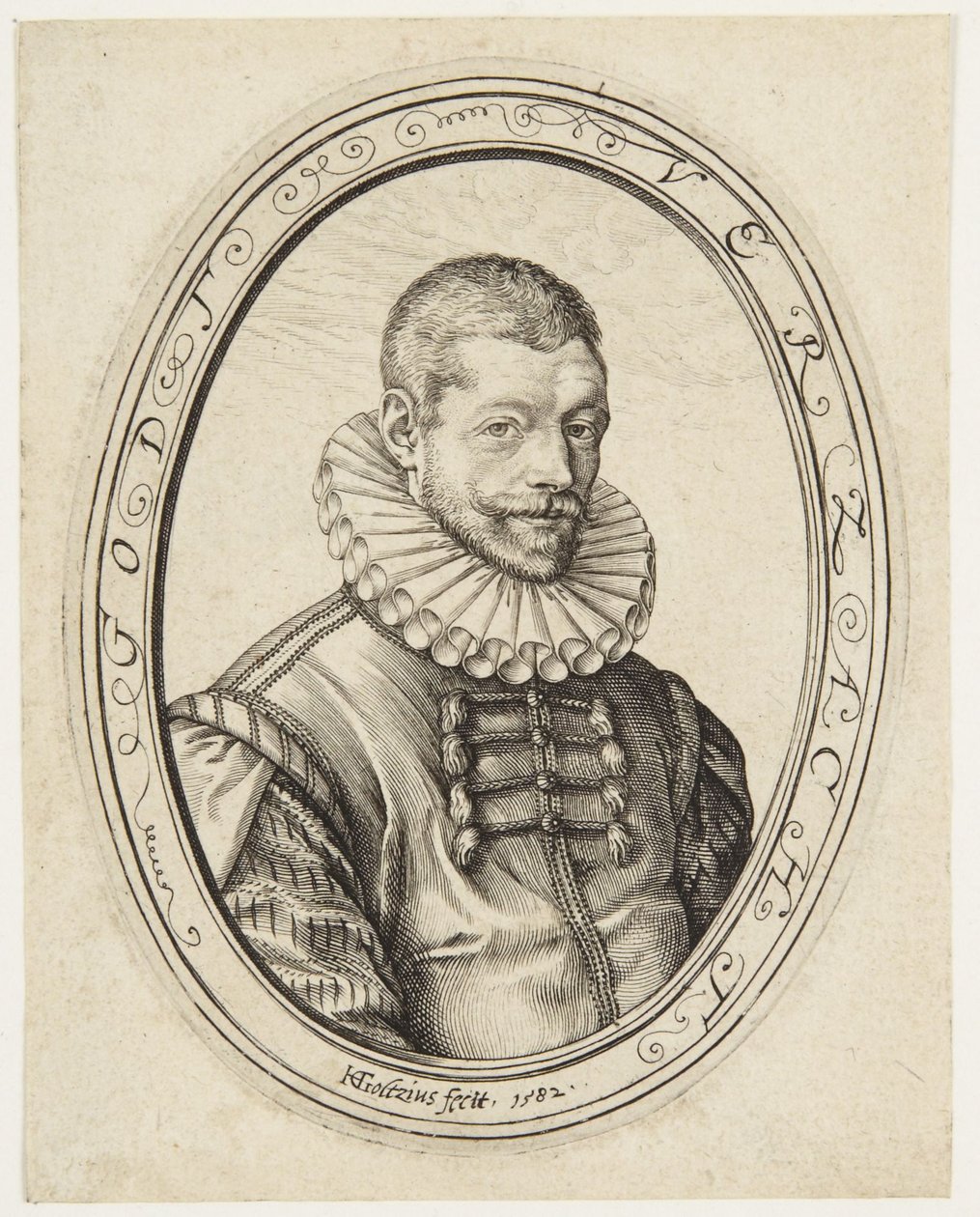 Hans Felbier af Hendrick Goltzius