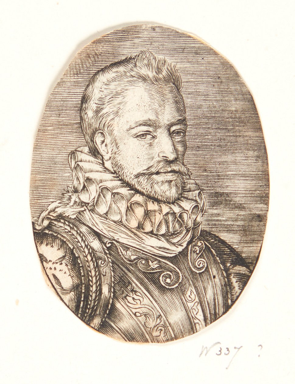 Jacques de la Faille af Hendrick Goltzius