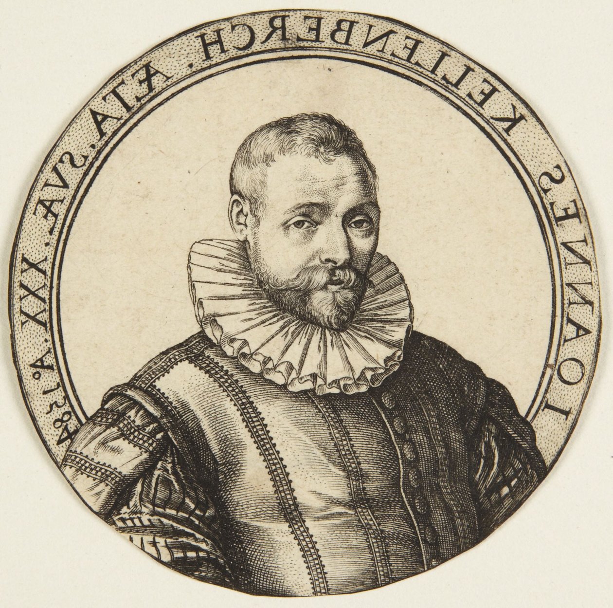 Joannes Kellenberch af Hendrick Goltzius