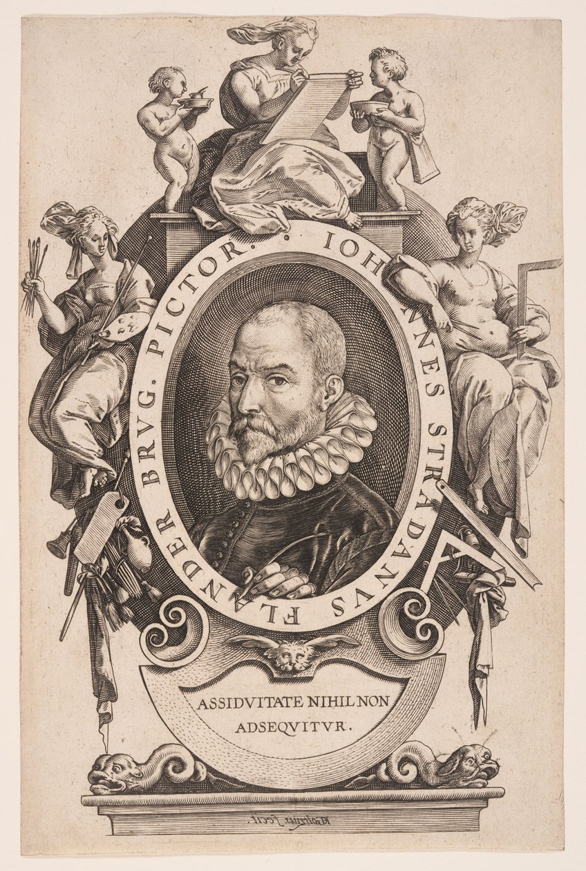John Stradanus af Hendrick Goltzius