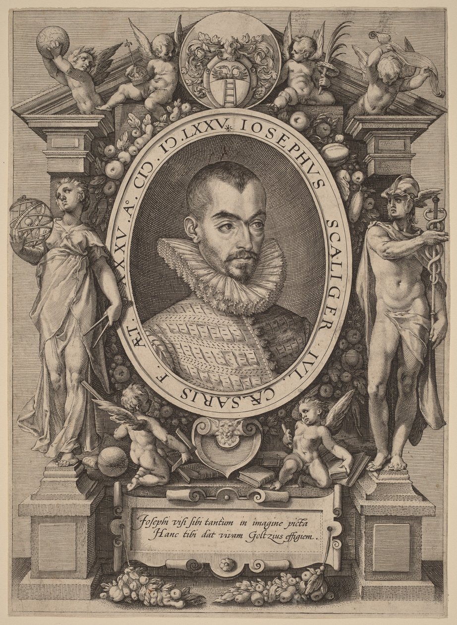 Josephus Justus Scaliger af Hendrick Goltzius