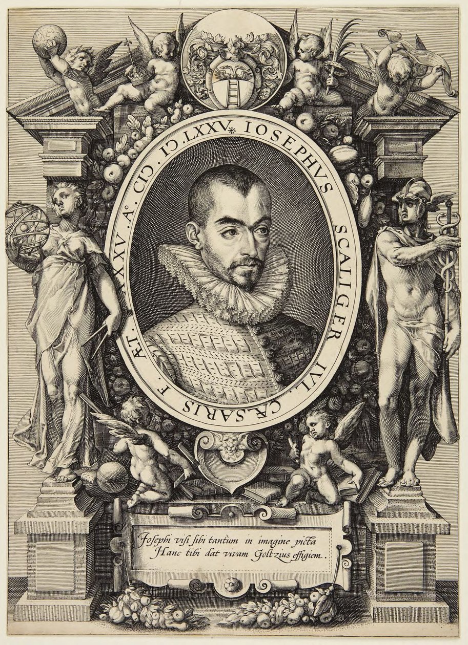 Josephus Justus Scaliger af Hendrick Goltzius