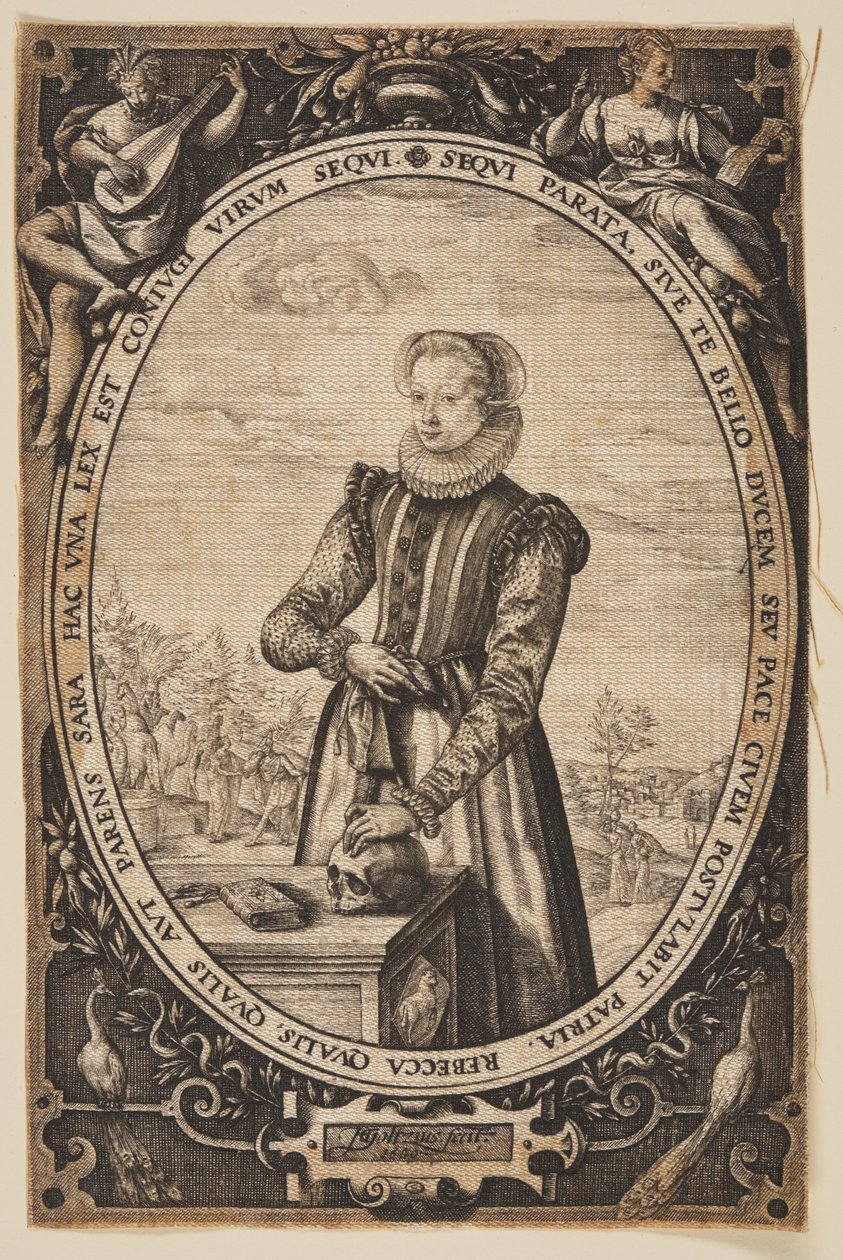 Josina Hamels af Hendrick Goltzius