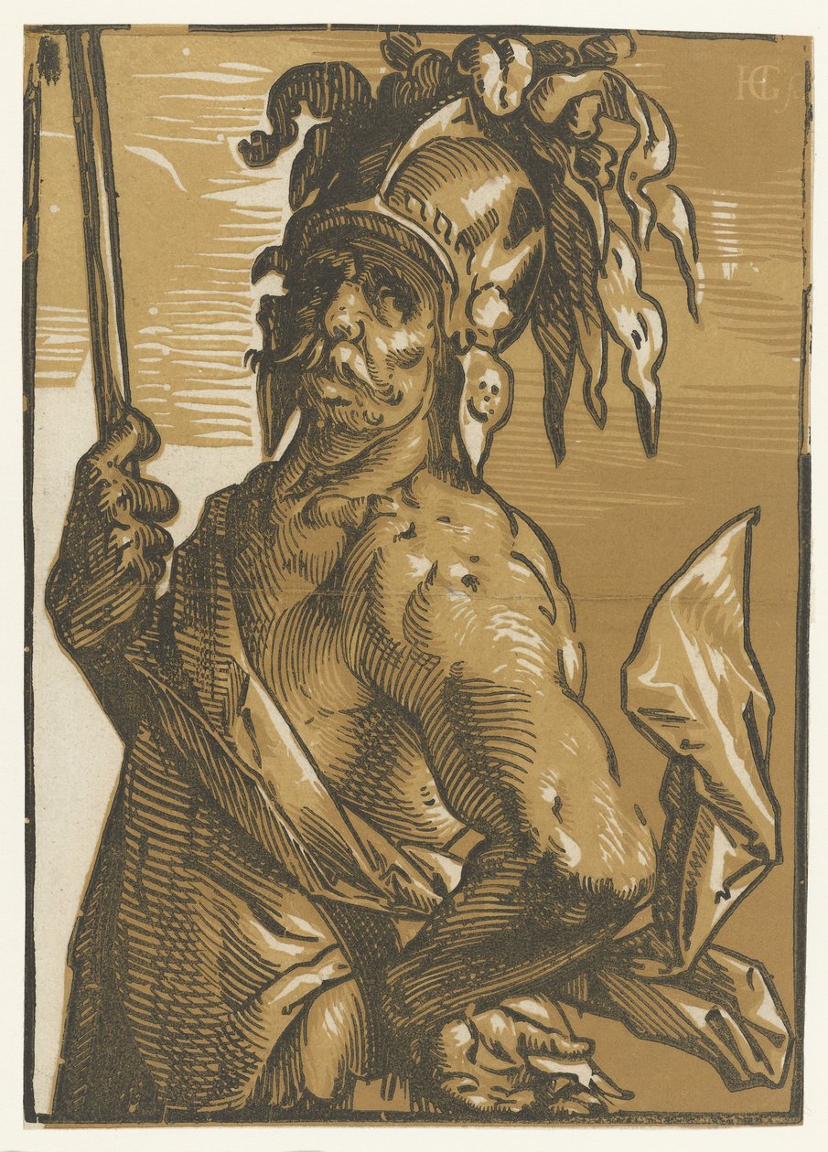 Mars af Hendrick Goltzius