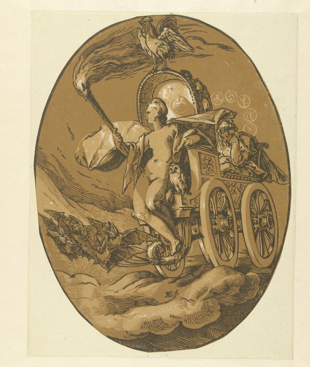 nox Gods and Goddesses (serietitel) af Hendrick Goltzius