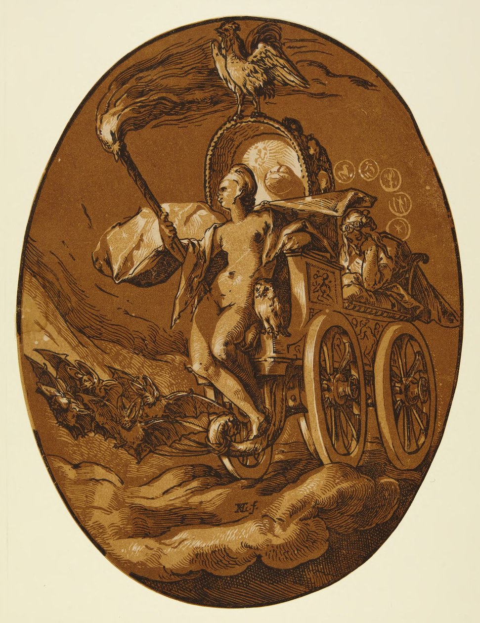 Nox af Hendrick Goltzius