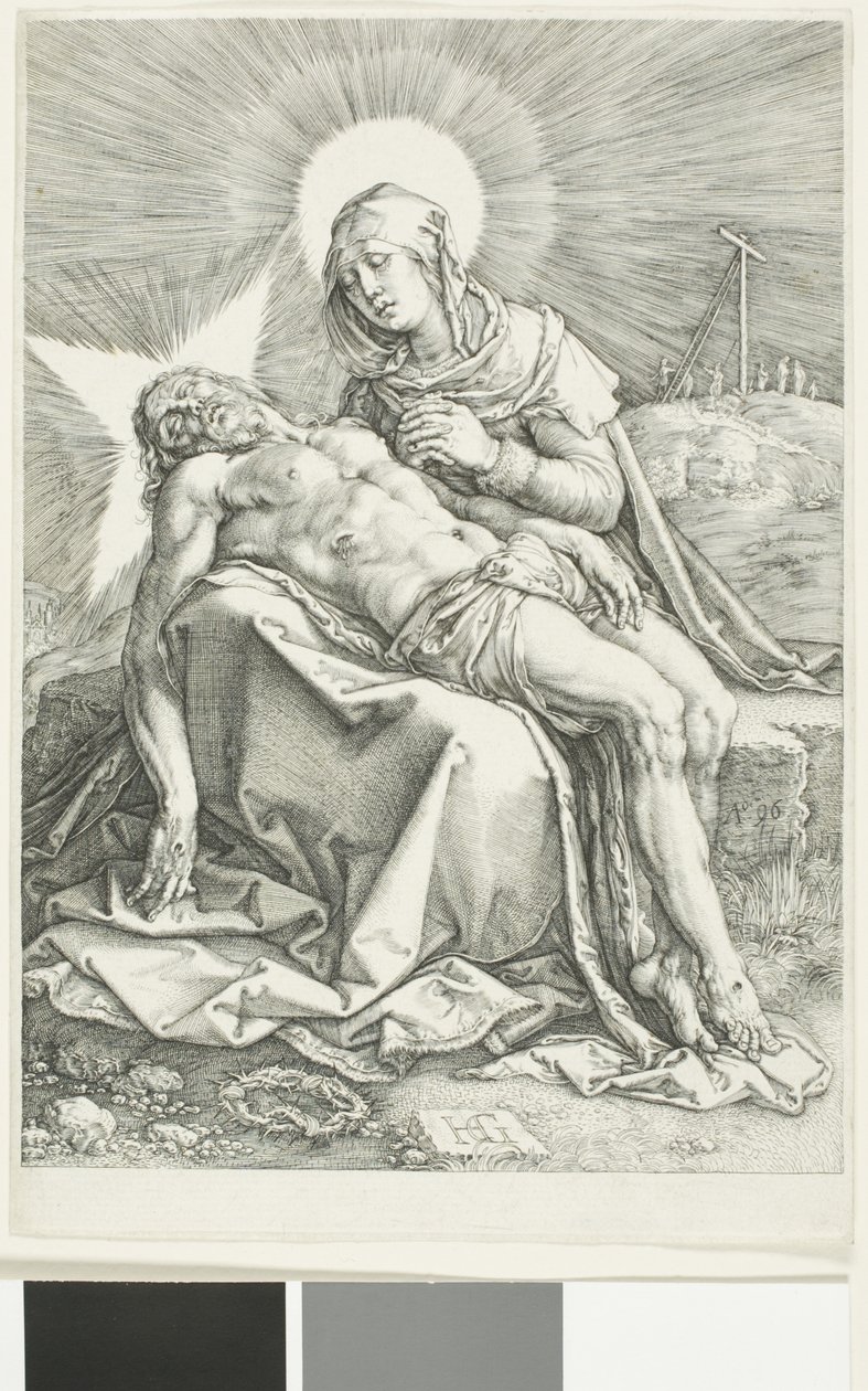 pieta af Hendrick Goltzius