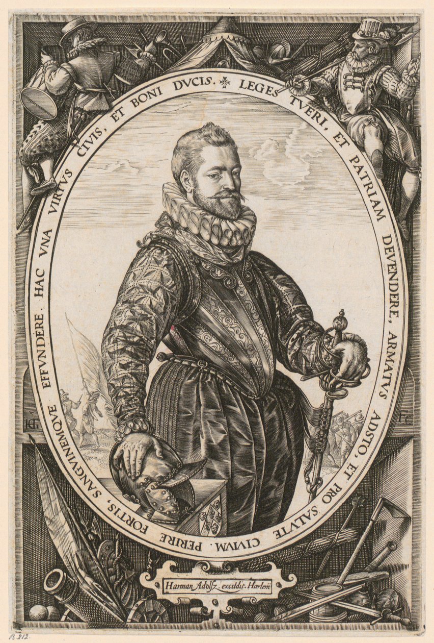 Portræt af Jaques de la Faille af Hendrick Goltzius