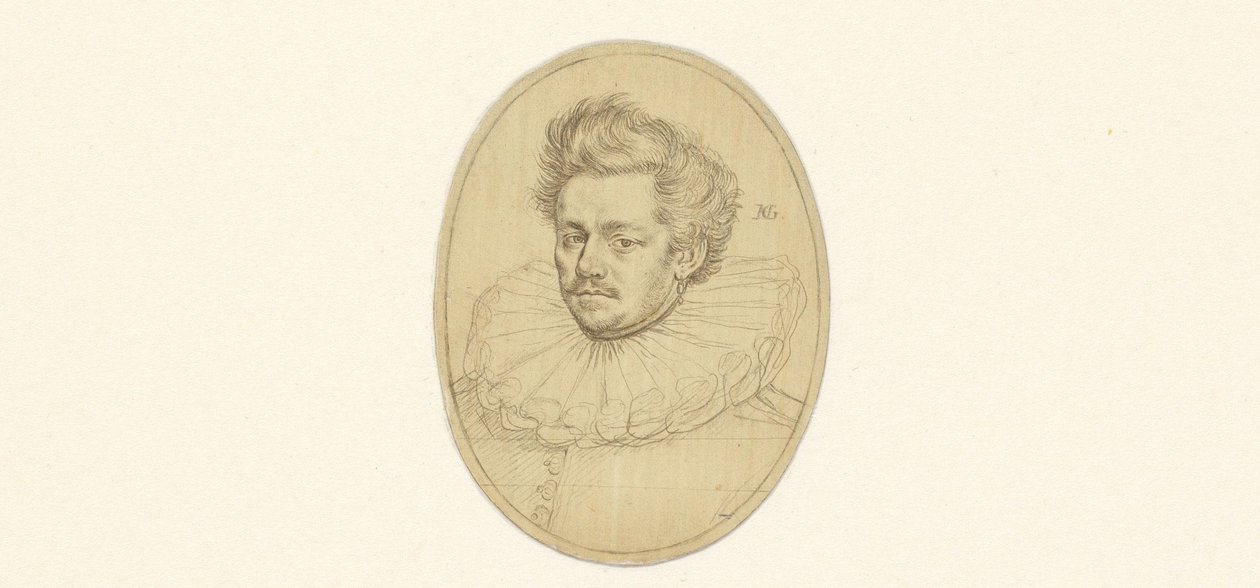 Portræt af Stanislas Sobocki af Hendrick Goltzius
