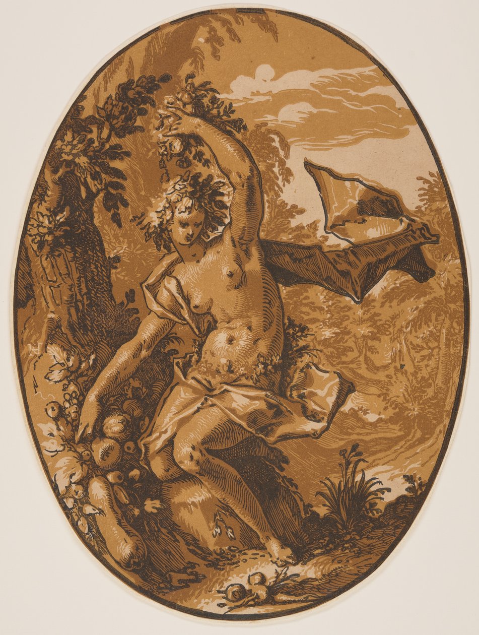 Proserpine, fra guderne af Hendrick Goltzius