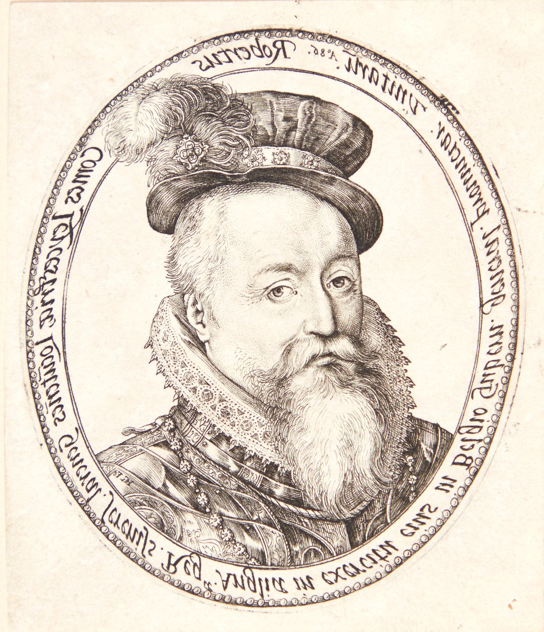 Robert Dudley Leicester af Hendrick Goltzius