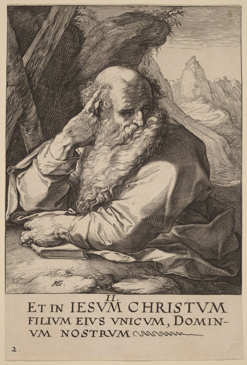 Sankt Andreas af Hendrick Goltzius