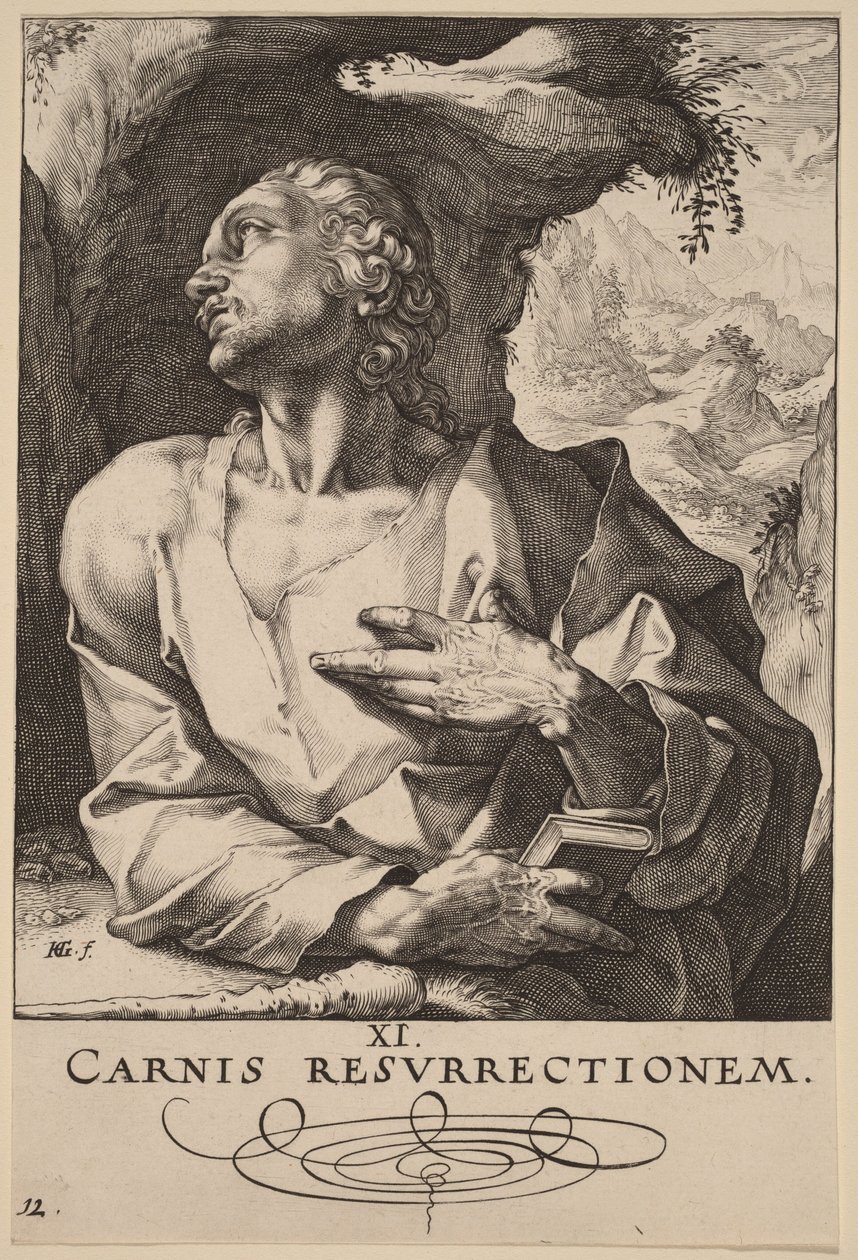 Sankt Judas Taddæus af Hendrick Goltzius