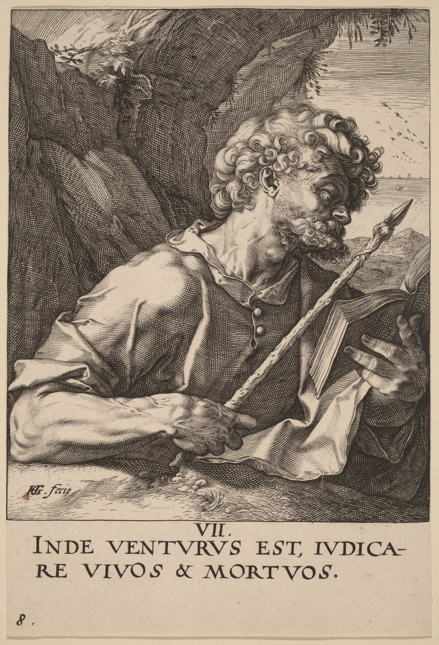Sankt Thomas af Hendrick Goltzius