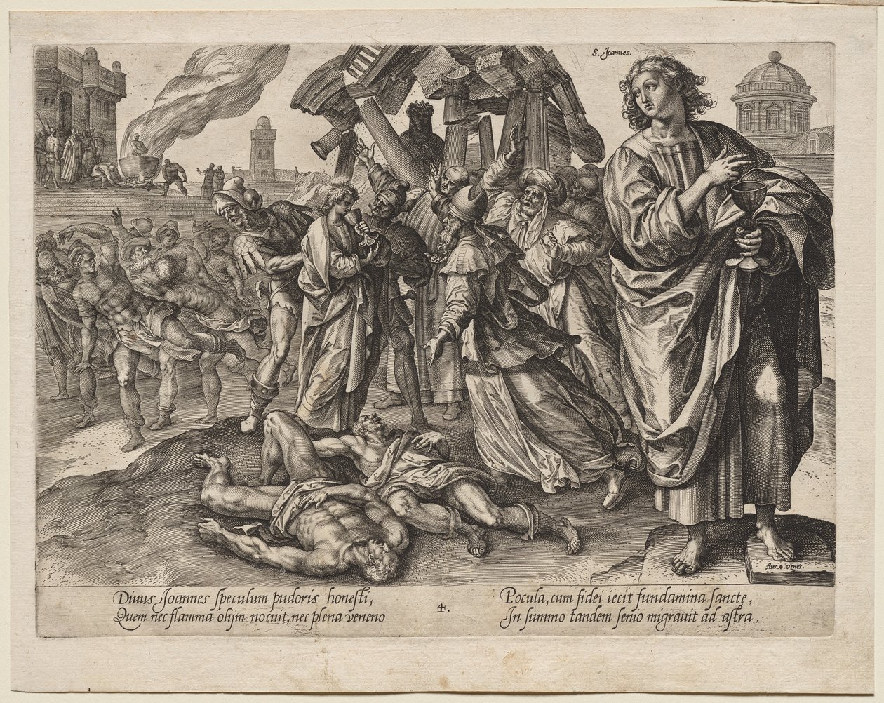 St. John af Hendrick Goltzius