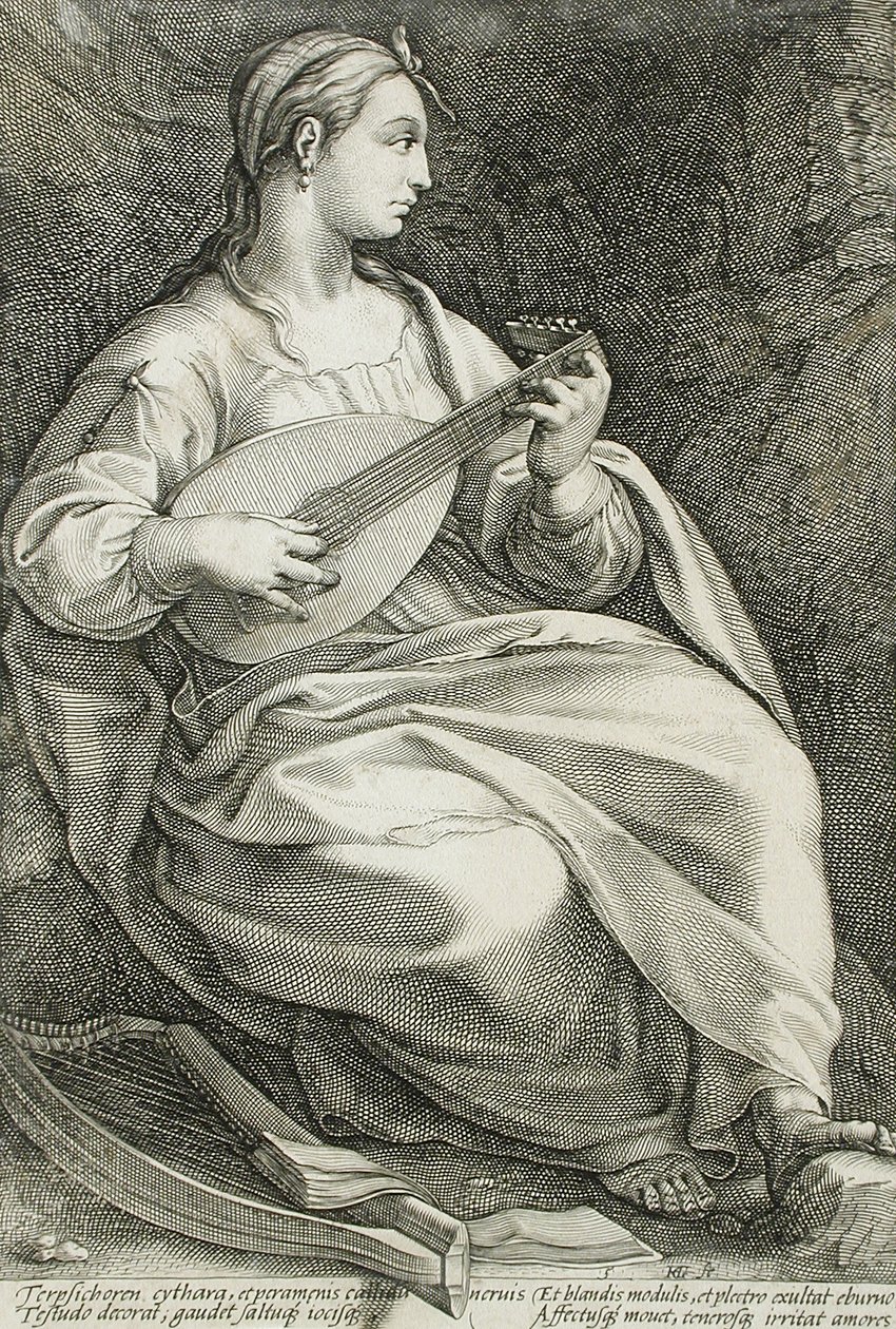 Dans af Hendrick Goltzius