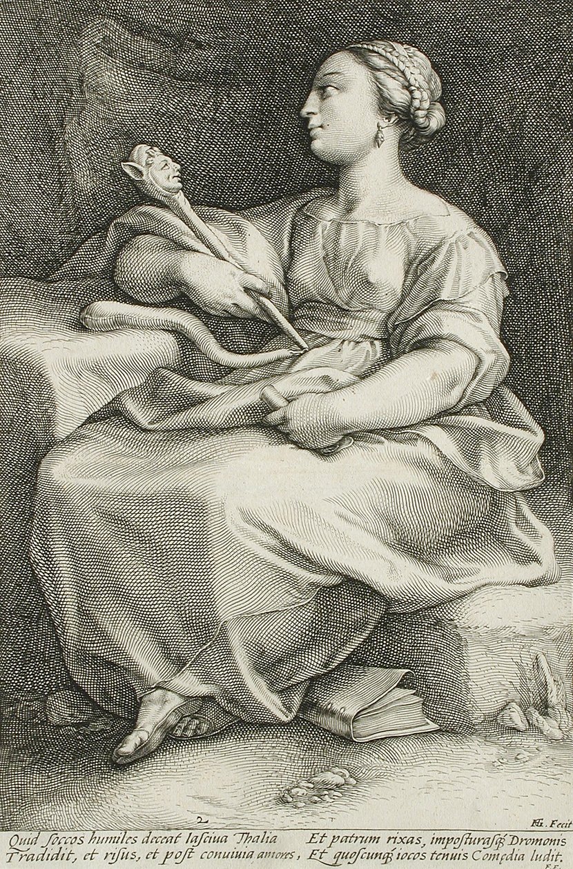 Thalia af Hendrick Goltzius