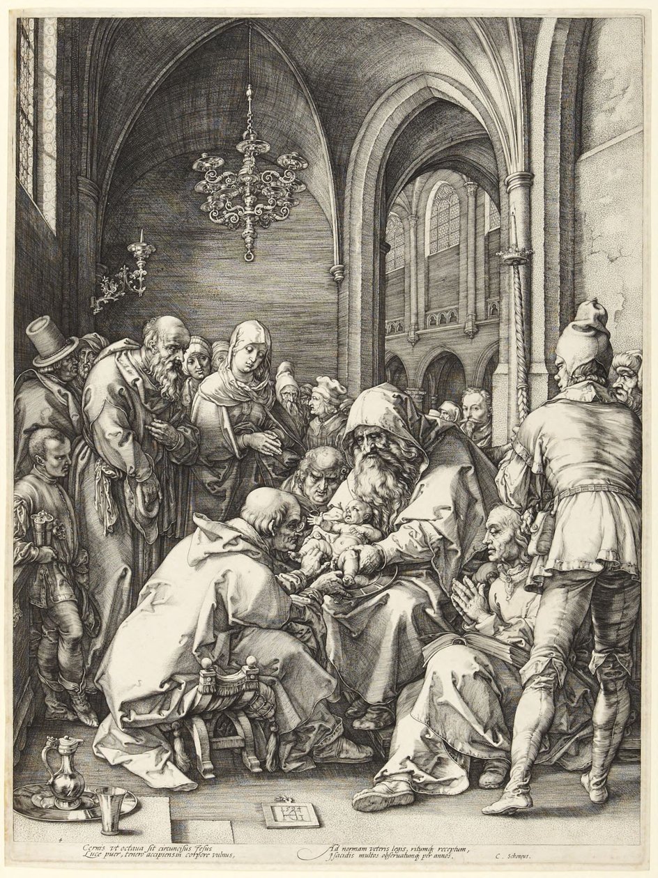 Omskærelsen af Hendrick Goltzius