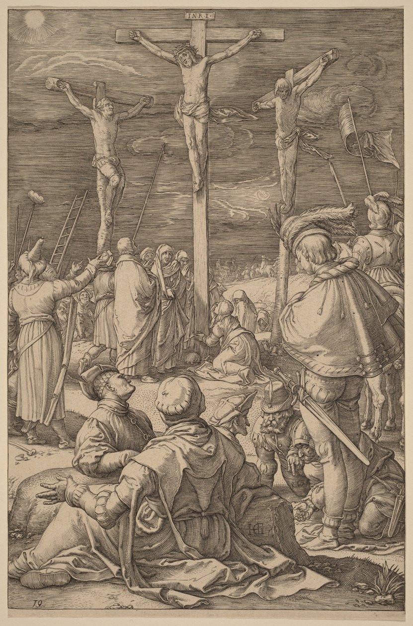 Korsfæstelsen af Hendrick Goltzius
