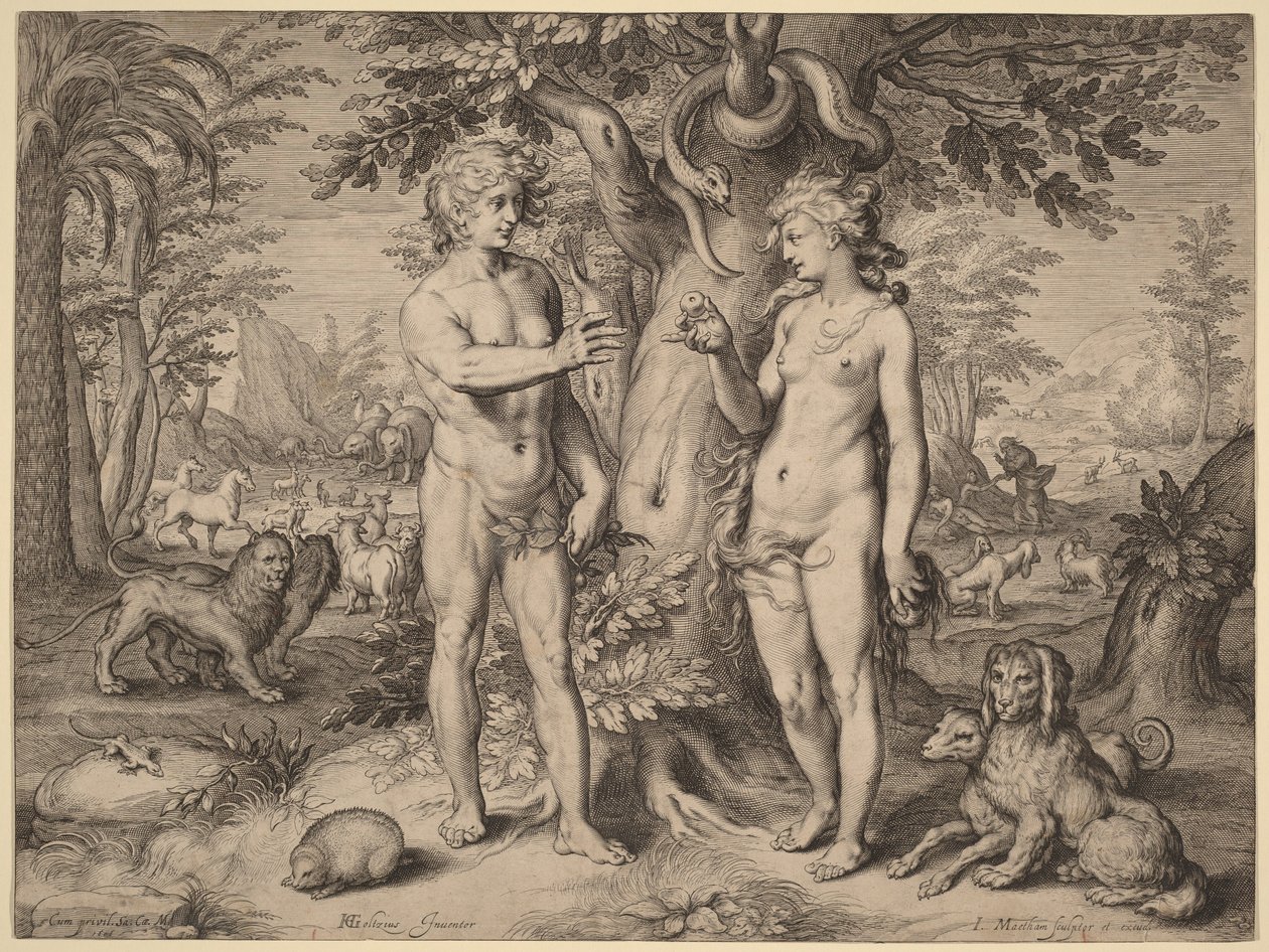Syndefaldet af Hendrick Goltzius