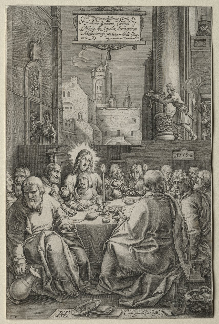 Passionen af Hendrick Goltzius