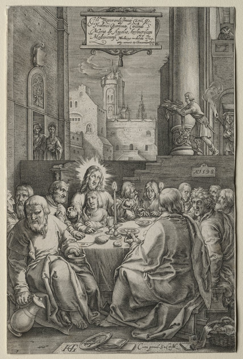 Lidenskaben: Den sidste nadver af Hendrick Goltzius