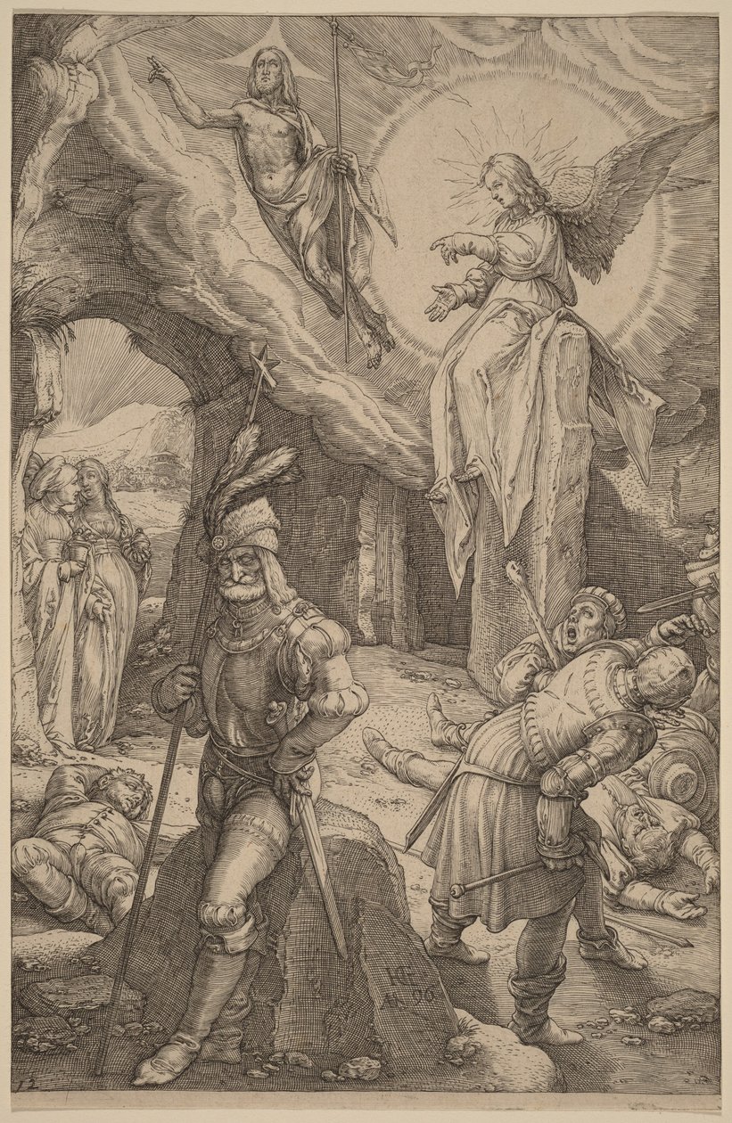Opstandelsen af Hendrick Goltzius