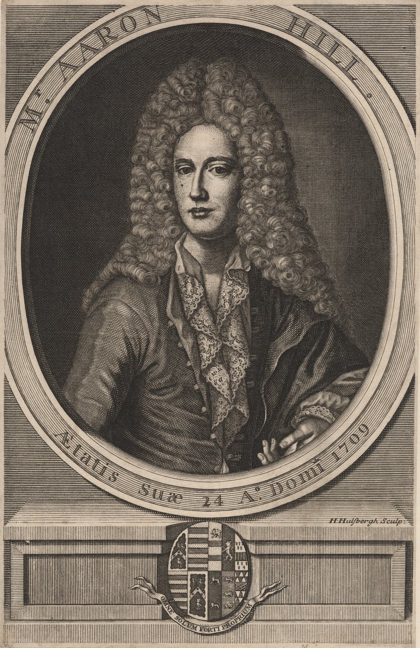 Aaron Hill, 1709 af Hendrick Hulsberg