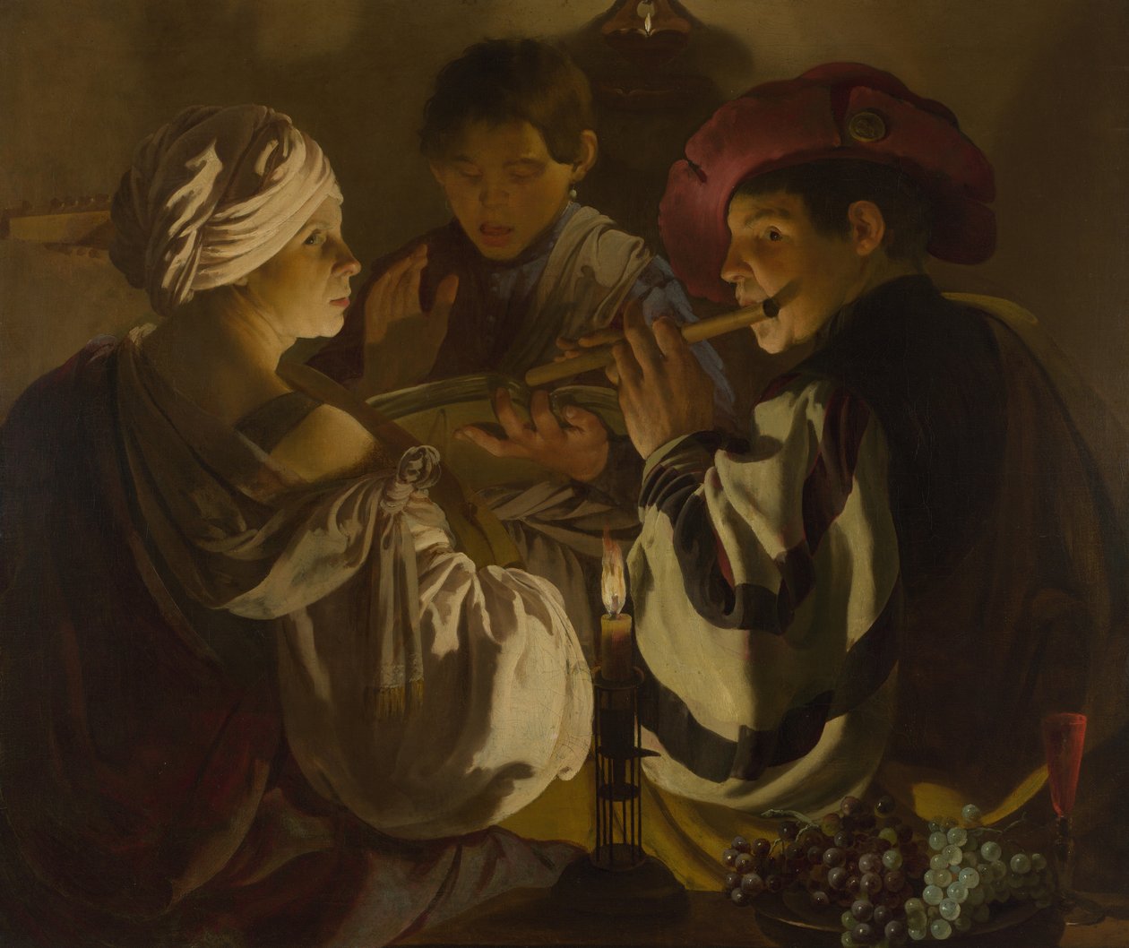 Koncerten, ca. 1626 af Hendrick Jansz Terbrugghen