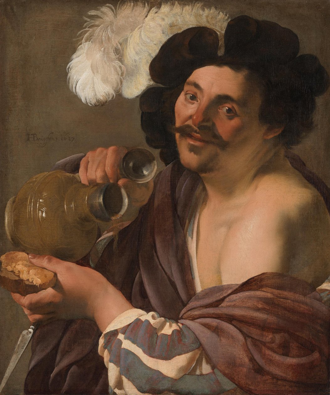 Drankeren af Hendrick ter Brugghen