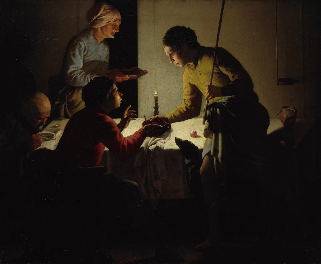 Esau sælger sin førstefødselsret af Hendrick ter Brugghen