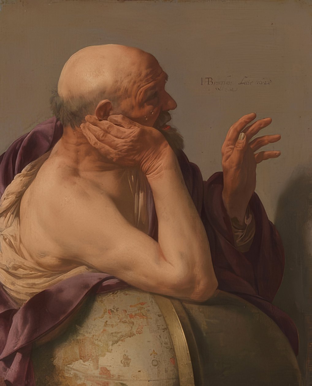 Heraklit. 1628 af Hendrick ter Brugghen